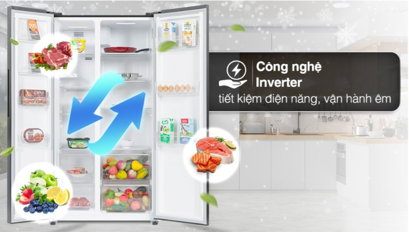 TỦ LẠNH SHARP SJ-SBX440VG-BK, INVERTER, 442L, MÀU ĐEN - LIÊN HỆ ĐỂ ĐƯỢC GIÁ TỐT