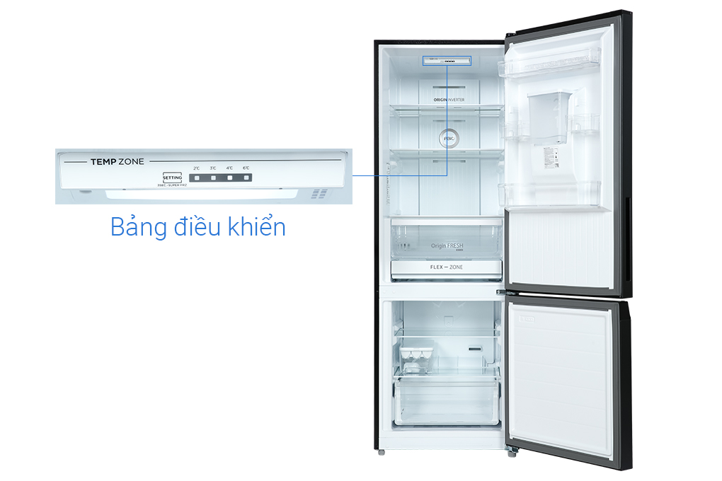 Tủ lạnh Toshiba Inverter 322 lít GR-RB405WE-PMV(06)-MG - liên hệ để được giá tốt