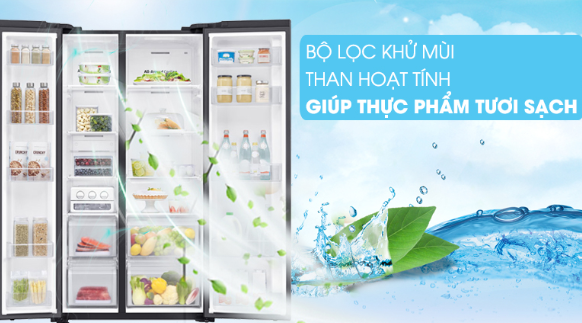 Tủ lạnh Samsung Inverter 655 lít RS62R5001B4/SV - LIÊN HỆ ĐỂ ĐƯỢC GIÁ TỐT