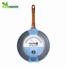 Chảo từ Ecoramic sâu vân đá EVDW-32IH 32cm