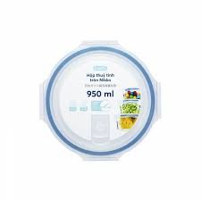 Hộp thủy tinh tròn Nikko 950ml