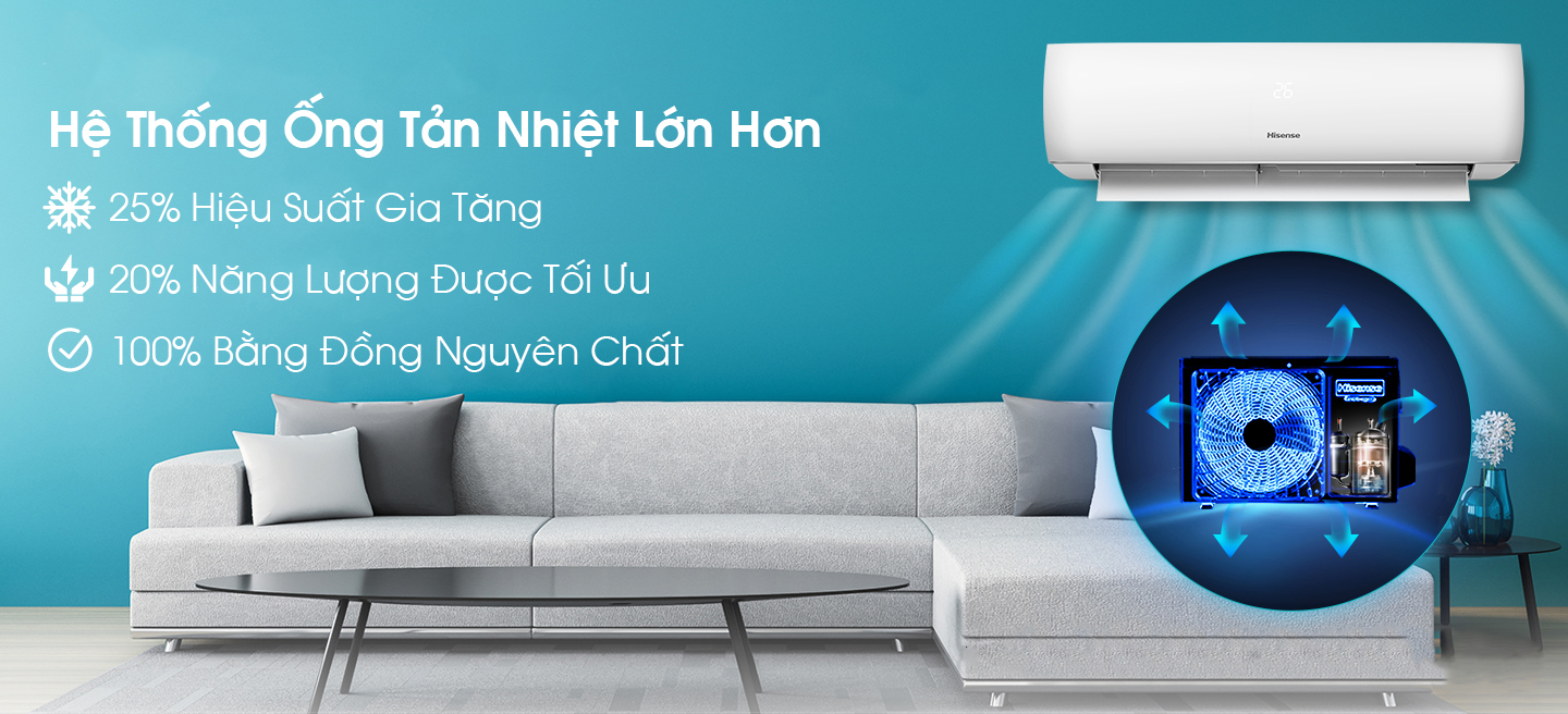 Điều hòa Hisense 1 chiều Inverter 15000BTU AS-18TW4RGATU00