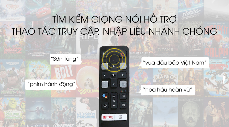 Tivi TCL L42S6500 HD Giọng nói