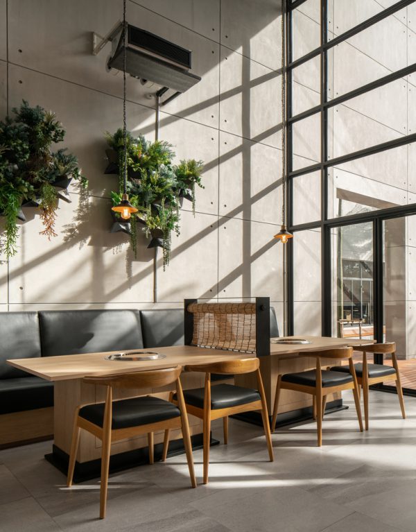 Thiết kế nội thất nhà hàng nướng kiểu Nhật