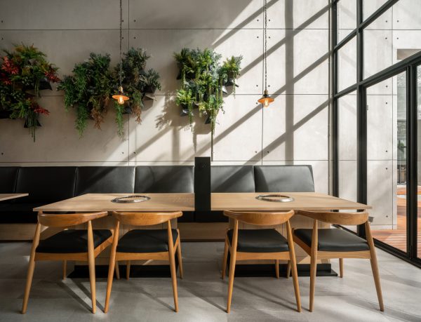 Thiết kế nội thất nhà hàng nướng kiểu Nhật