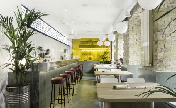 Thiết kế nội thất nhà hàng TIGER KYIV