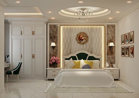 Thiết kế phòng ngủ với diện tích 16M2