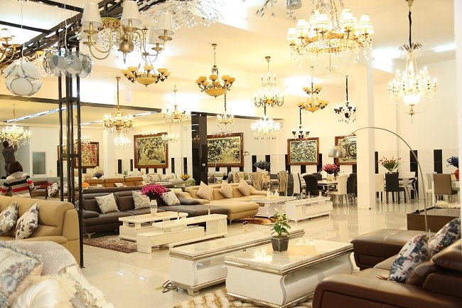 Thiết kế Showroom nội thất cao cấp