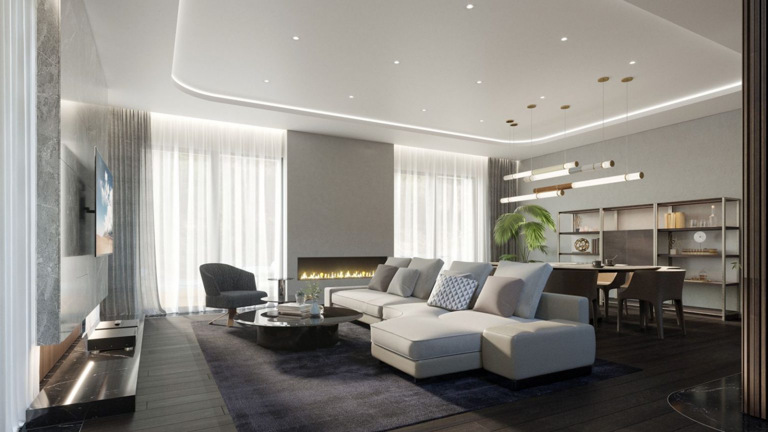 Thiết kế thi công biệt thự 3 phòng ngủ hiện đại