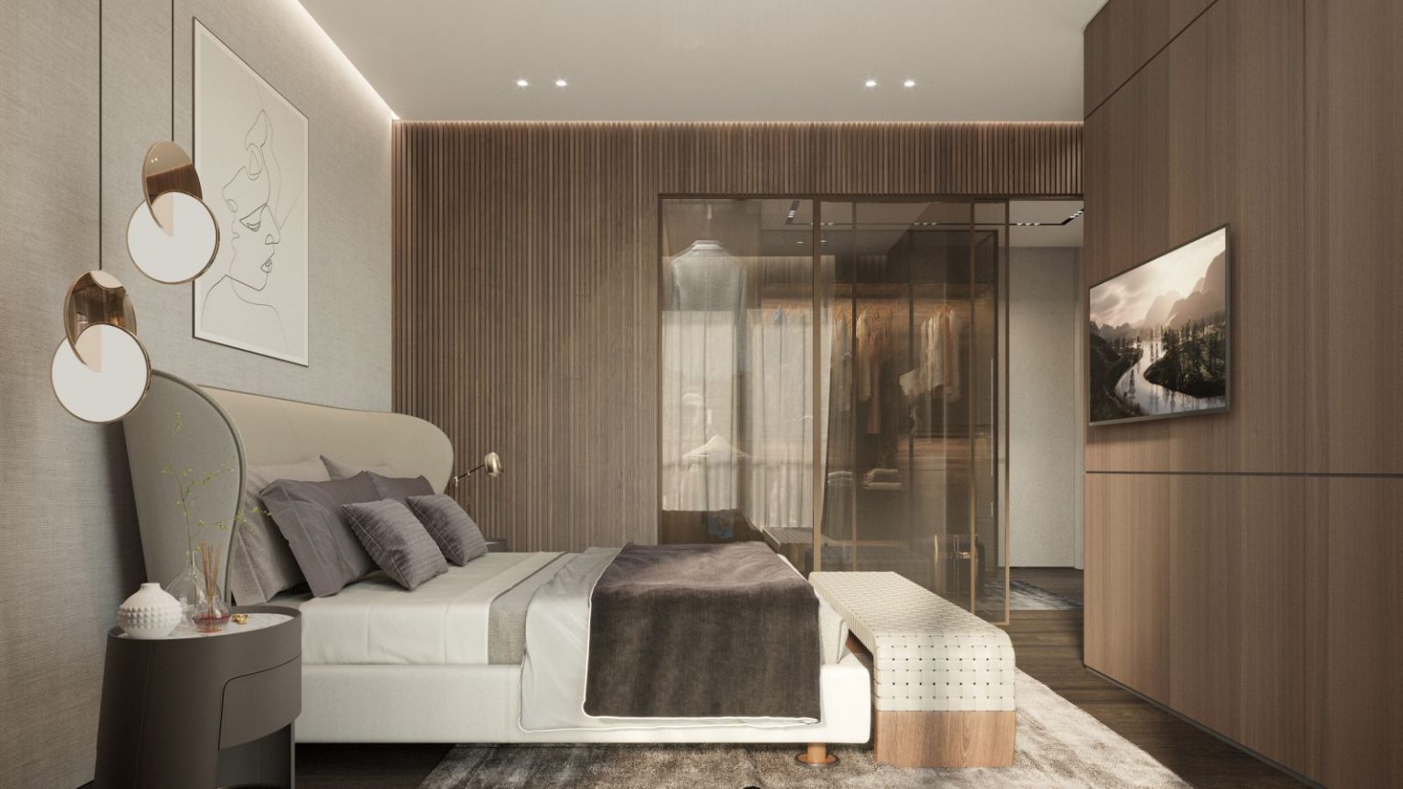 Thiết kế thi công biệt thự 3 phòng ngủ hiện đại