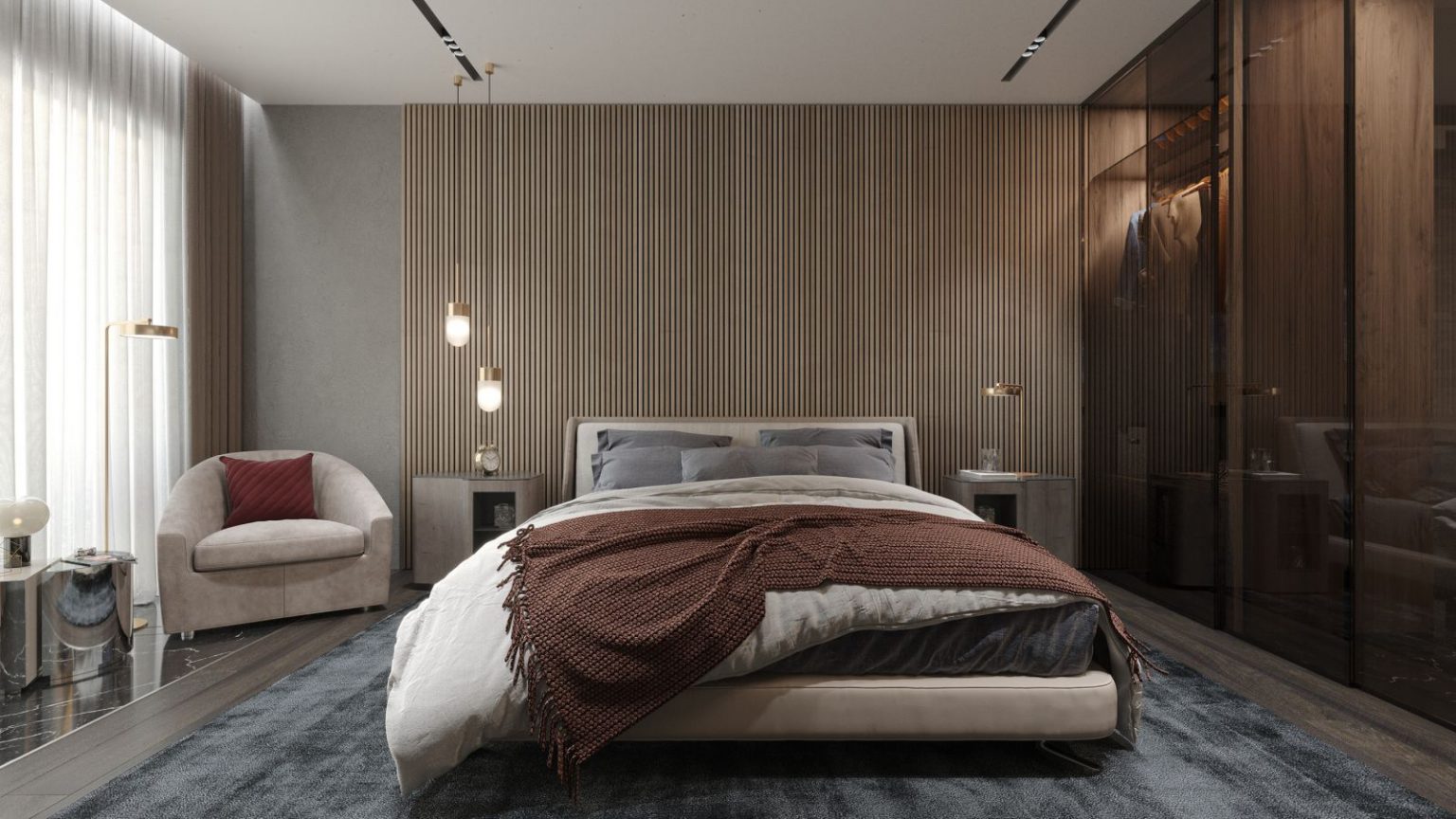 Thiết kế thi công biệt thự 3 phòng ngủ hiện đại