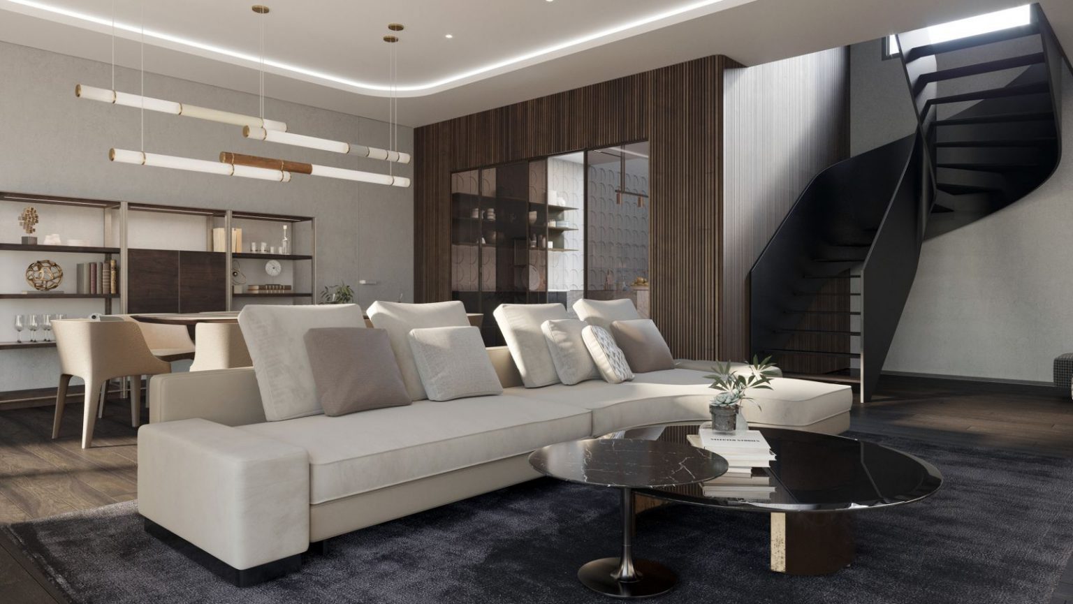 Thiết kế thi công biệt thự 3 phòng ngủ hiện đại