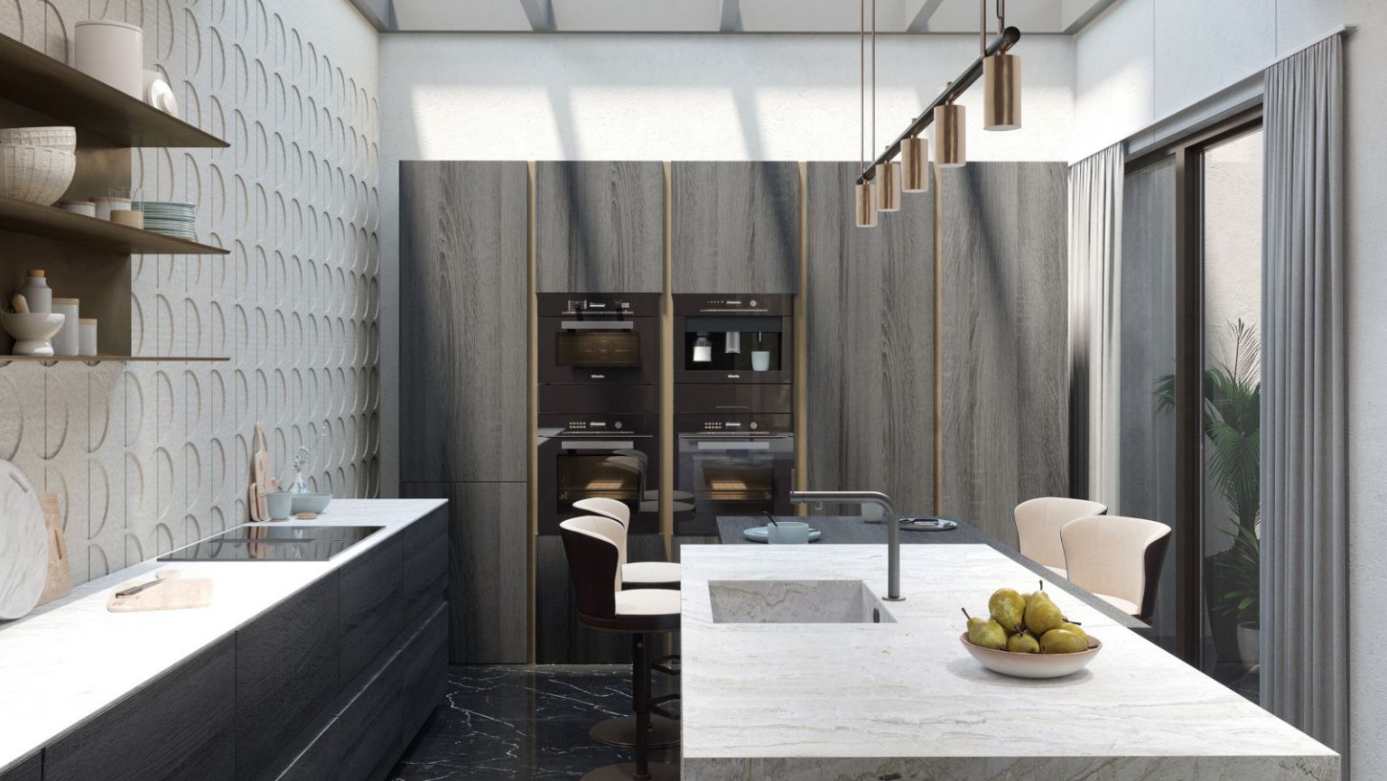 Thiết kế thi công biệt thự 3 phòng ngủ hiện đại