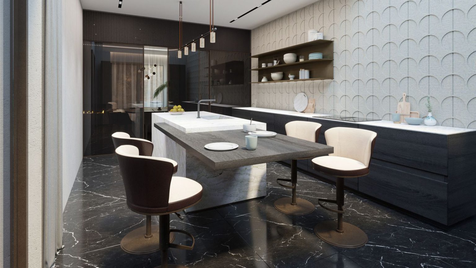 Thiết kế thi công biệt thự 3 phòng ngủ hiện đại