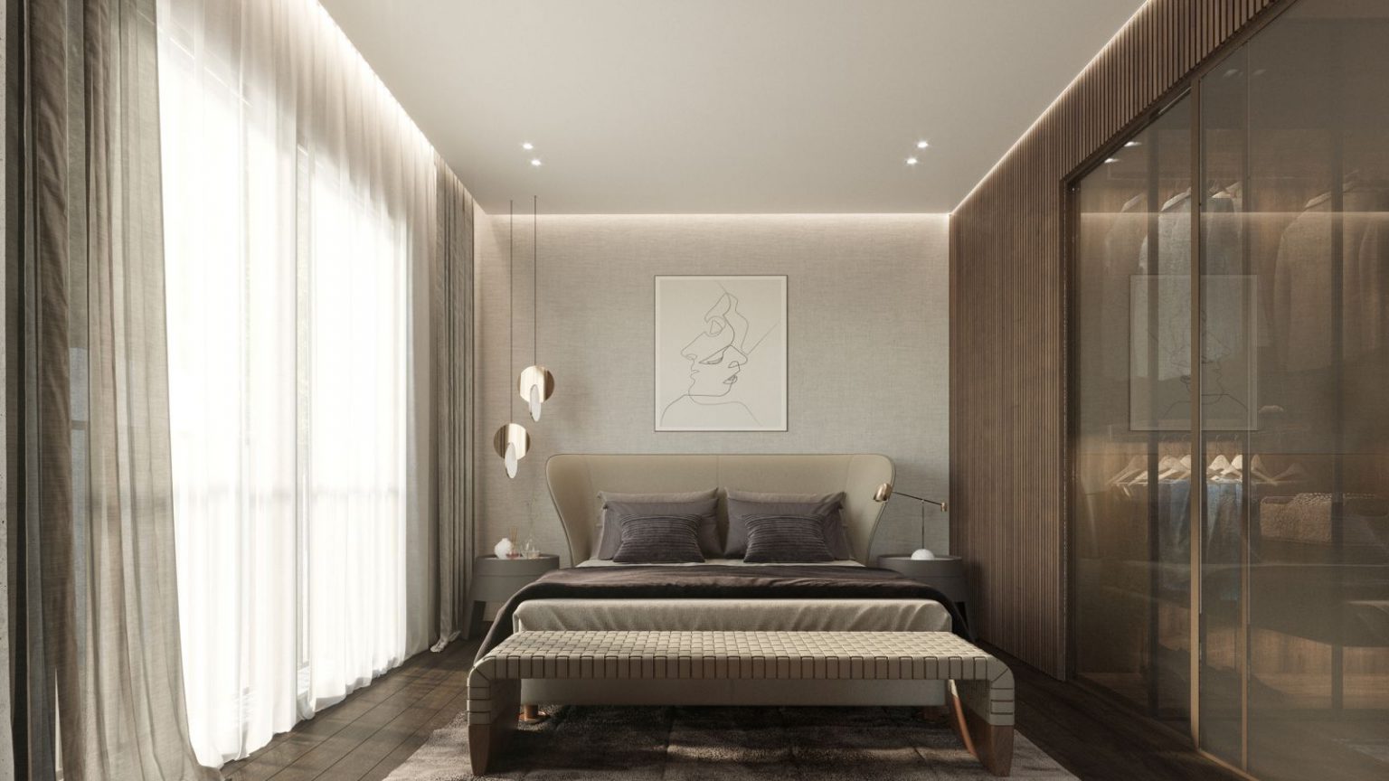 Thiết kế thi công biệt thự 3 phòng ngủ hiện đại