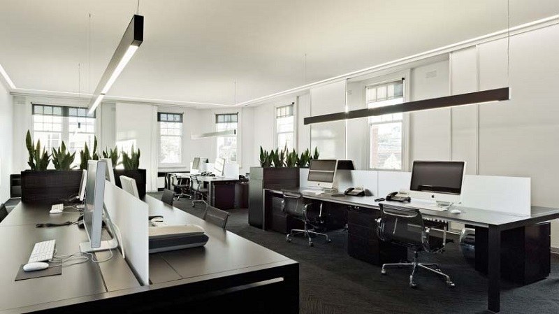 Thiết kế văn phòng nhỏ, hiện đại cao cấp