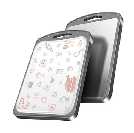 Thớt kháng khuẩn 2 mặt inox và nhựa