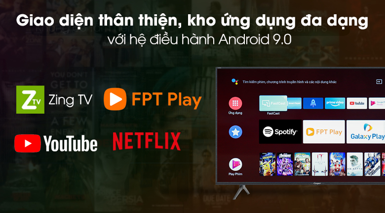 Smart Tivi Casper 43 inch 43FG5200