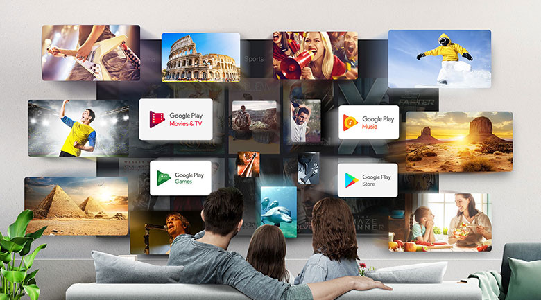 Tivi QLED TCL 4K 50 inch 50Q726