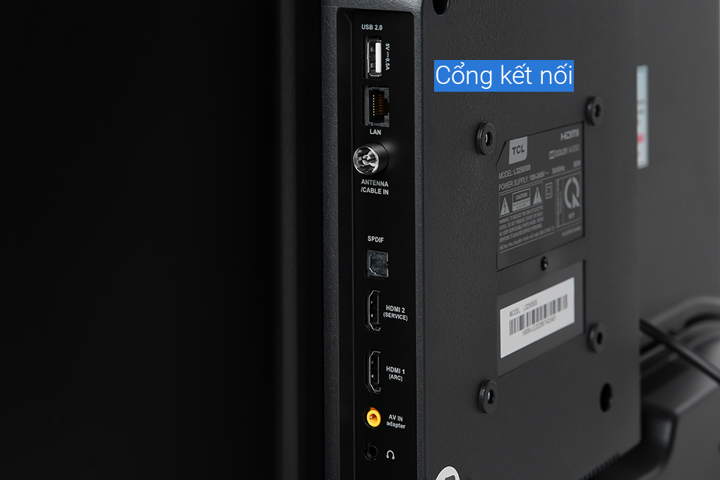 Tivi TCL 32S6500, HD, giọng nói