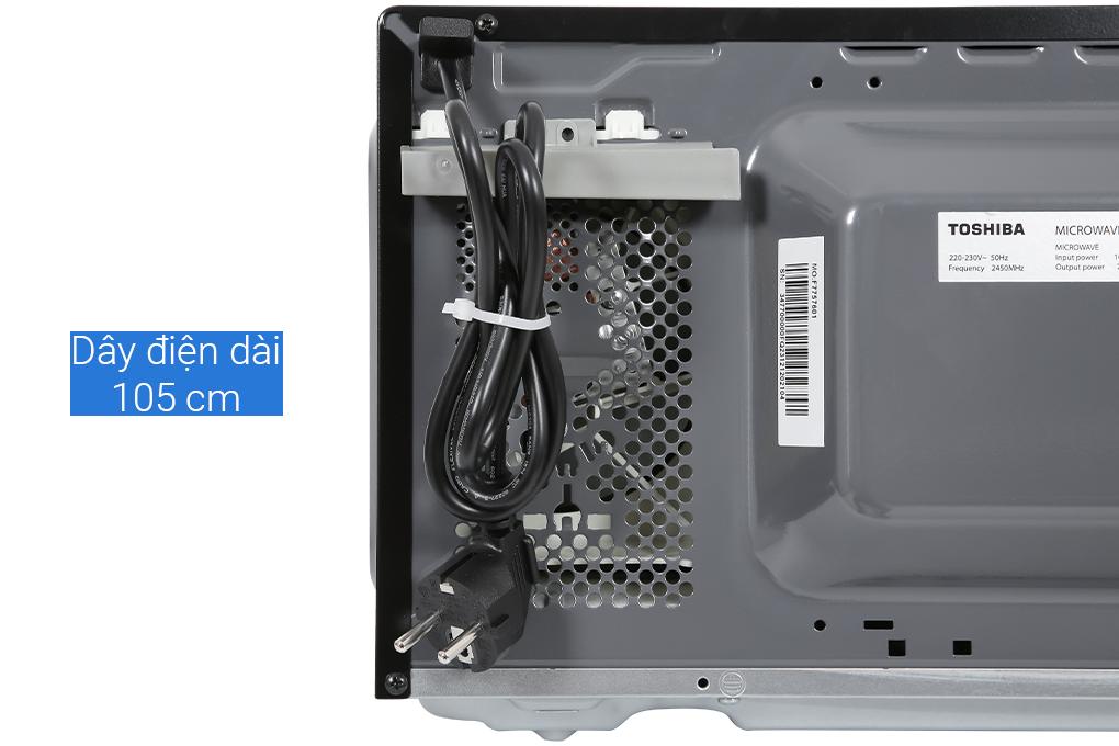 LÒ VI SÓNG TOSHIBA MWP-MM20P(BK) 20LÍT, MÀU ĐEN 700W - LIÊN HỆ ĐỂ ĐƯỢC GIÁ TỐT