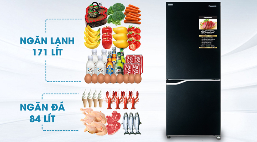 Tủ lạnh Panasonic Inverter 255 lít NR-SV280BPKV