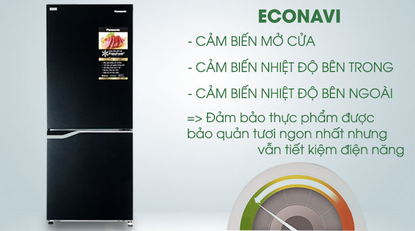 Tủ lạnh Panasonic Inverter 255 lít NR-SV280BPKV