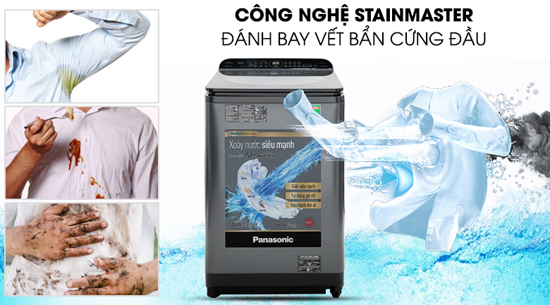 Máy giặt Panasonic NA-FD11AR1BV 11.5kg lồng đứng, màu đen