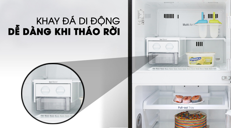 Tủ lạnh LG GN-D315BL 315l màu đen vòi nước ngoài