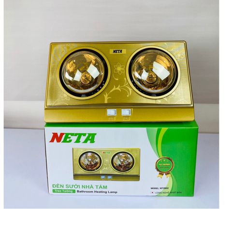 ĐÈN SƯỞI NETA NT2B01, 2 BÓNG - LIÊN HỆ ĐỂ ĐƯỢC GIÁ TỐT