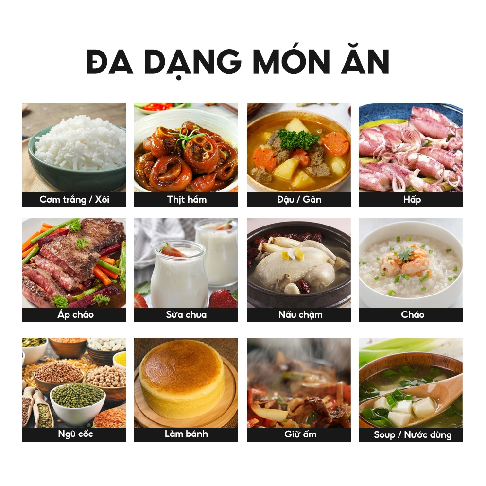 NỒI ÁP SUẤT ĐIỆN ĐA NĂNG LEBENLANG LBL0906, 6L - LIÊN HỆ ĐỂ ĐƯỢC GIÁ TỐT