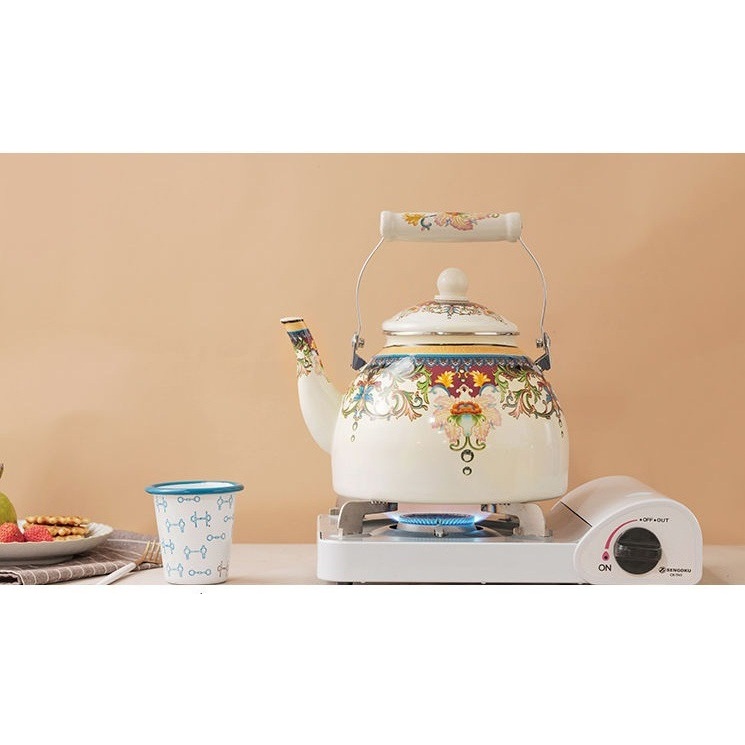 ẤM ĐUN NƯỚC PHA TRÀ TRÁNG MEN HOÀ VĂN - LIÊN HỆ ĐỂ ĐƯỢC GIÁ TỐT