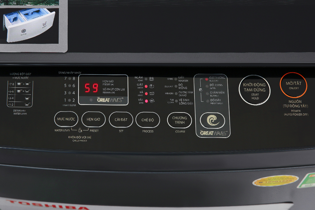 Máy giặt Toshiba 10 kg AW-M1100PV(MK) - Liên hệ để được giá tốt