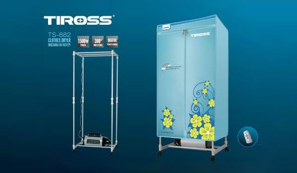 Tủ sấy quần áo Tiross TS882, có khiển