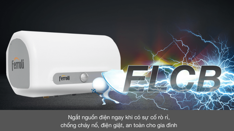 BÌNH NÓNG LẠNH FERROLI QQ EVO ME15 15L NGANG - LIÊN HỆ ĐỂ ĐƯỢC GIÁ TỐT