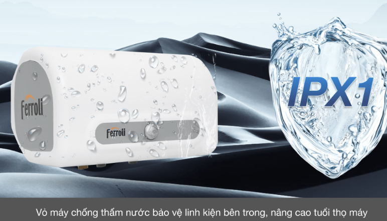 BÌNH NÓNG LẠNH FERROLI QQ EVO ME15 15L NGANG - LIÊN HỆ ĐỂ ĐƯỢC GIÁ TỐT