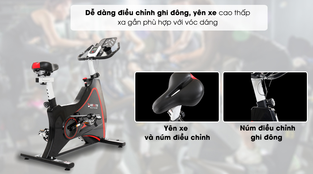 Xe Đạp Tập Thể Dục Hasuta HEB-812