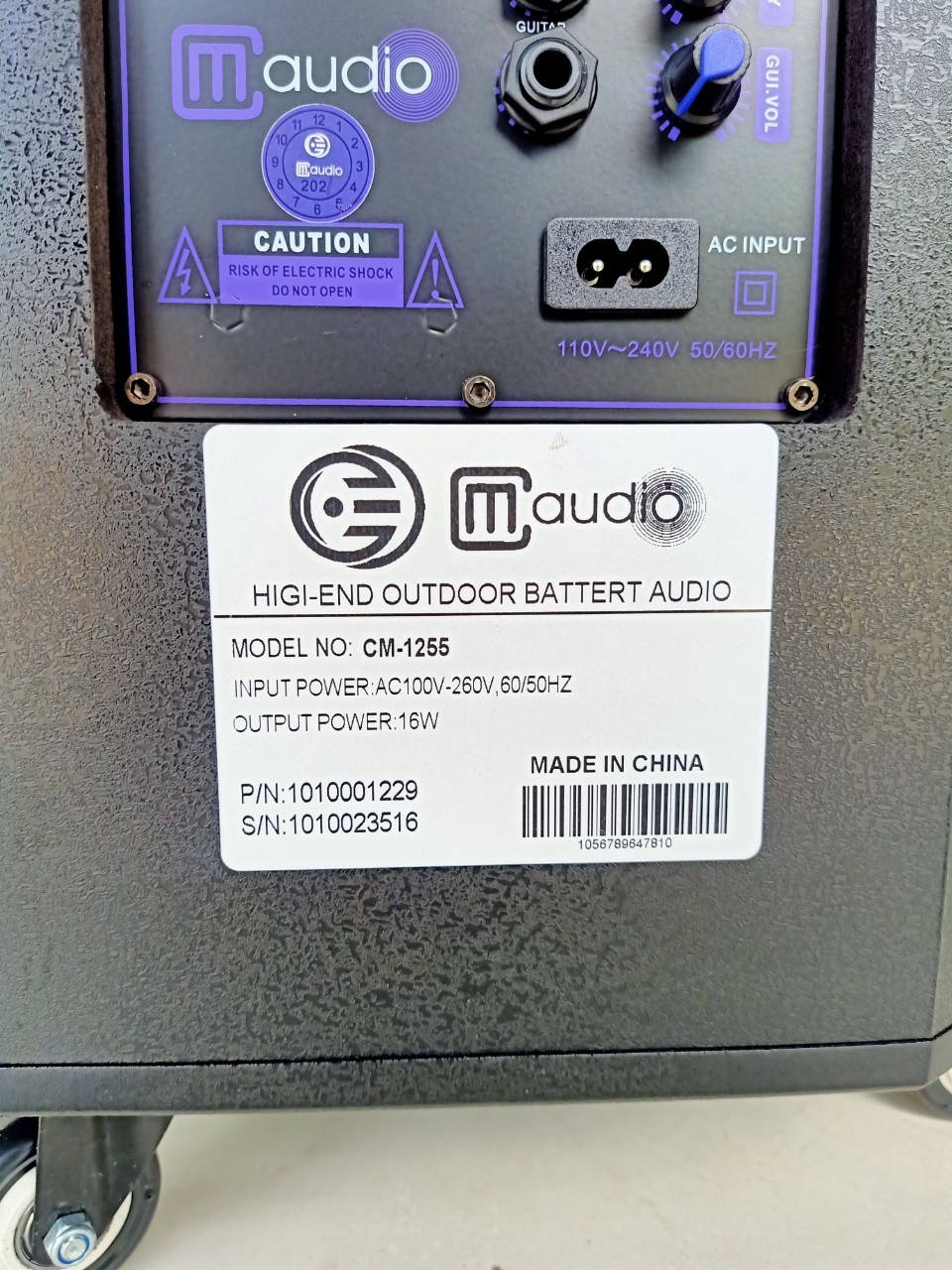 LOA KÉO CMAUDIO CM1255 BASS 30