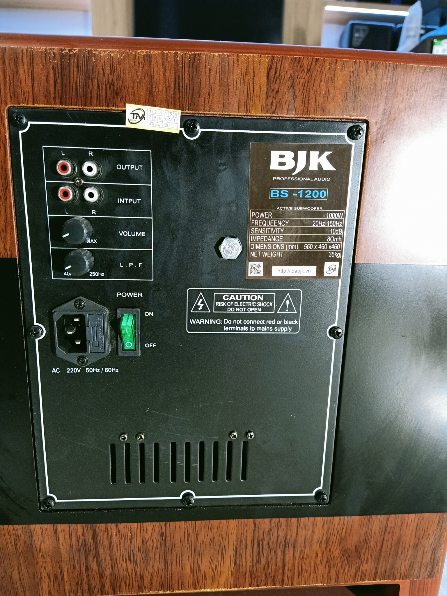 LOA TRẦM BJK BS1200 BASS 30