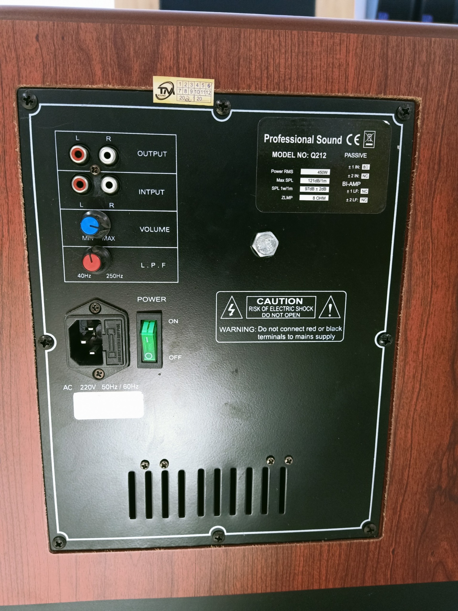 LOA TRẦM BJK Q212 BASS 30