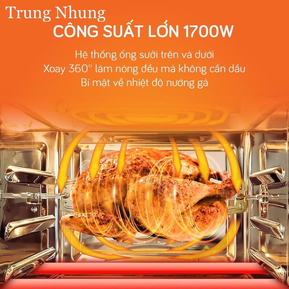 Nồi chiên không dầu UNIE UE-999, 14.5 lít