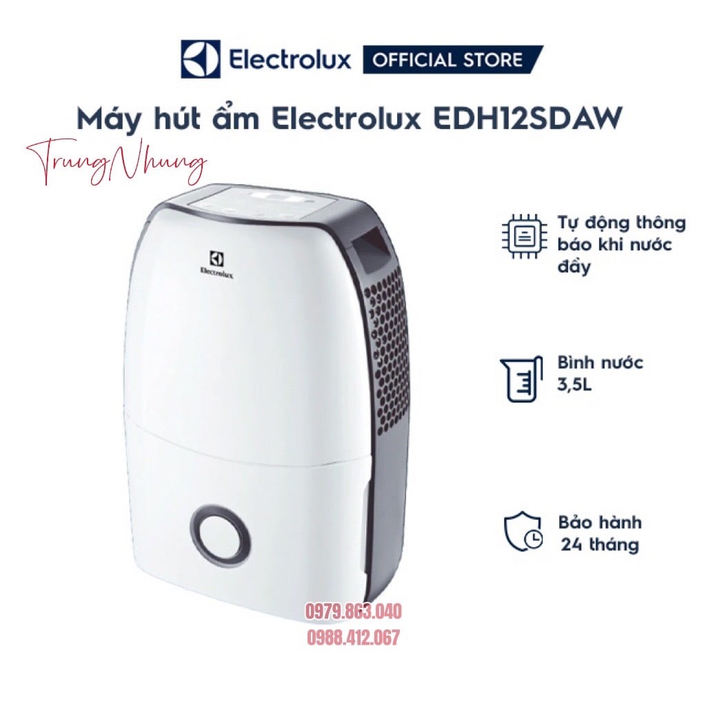 Máy hút ẩm Electrolux EDH12SDAW, 12 lít