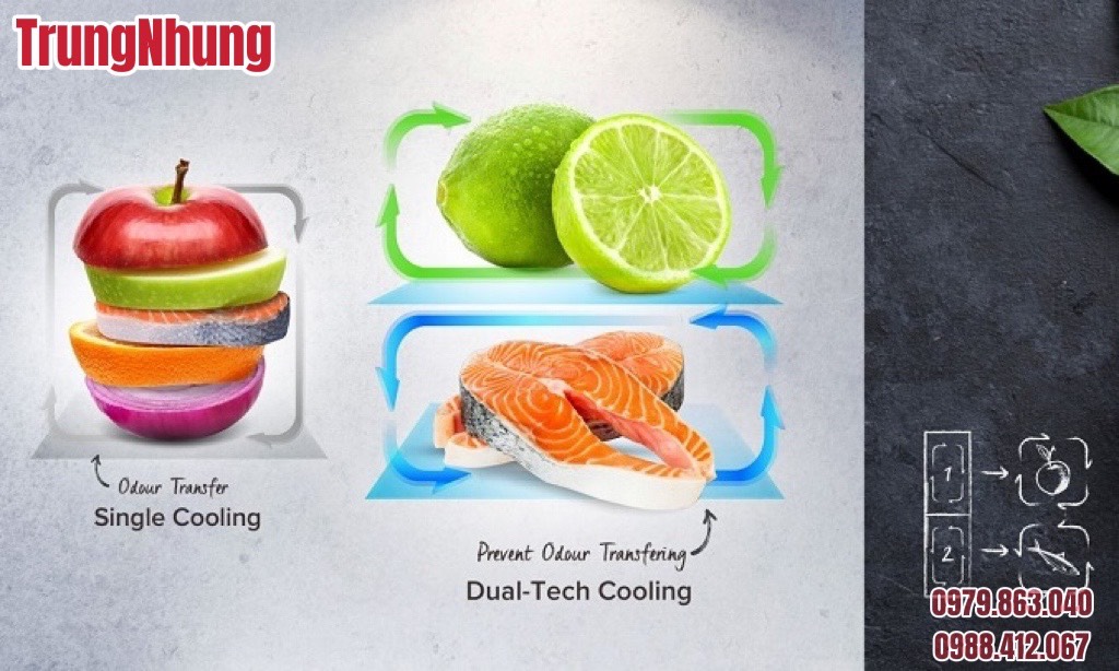 Tủ lạnh Casper RS-570VBW, 552l, màu đen, lấy nước ngoài, inverter