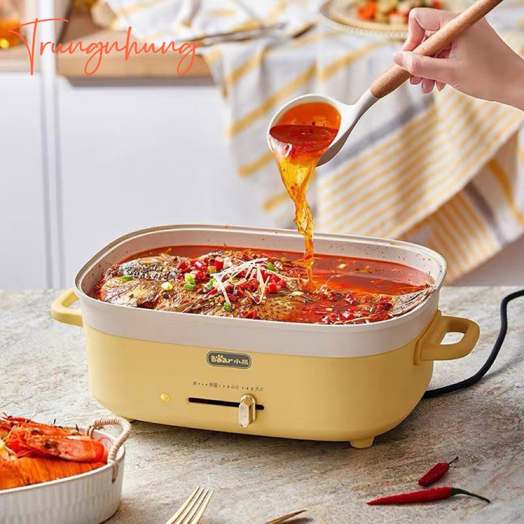 Nồi lẩu nướng đa năng BEAR DHG - C50T1, 5L