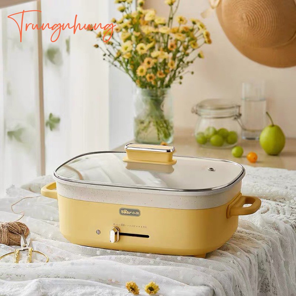 Nồi lẩu nướng đa năng BEAR DHG - C50T1, 5L