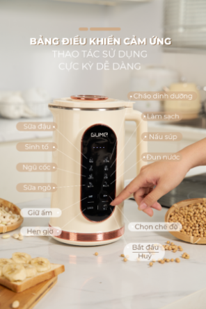MÁY LÀM SỮA HẠT GUME MSB02 - LIÊN HỆ ĐỂ DƯỢC GIÁ TỐT