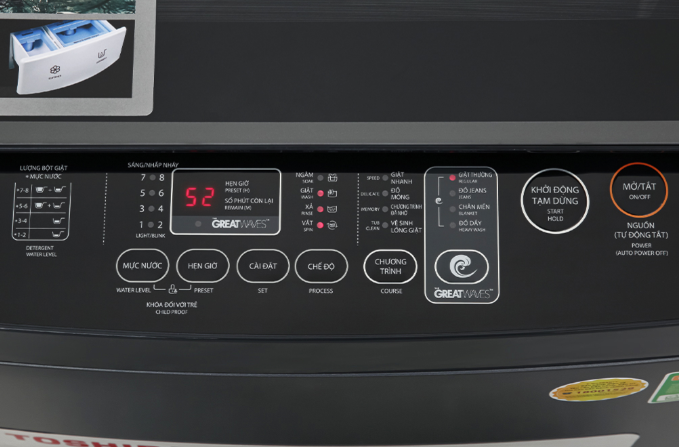 MÁY GIẶT TOSHIBA 9 kg AW-M1000FV(MK) - LIÊN HỆ ĐỂ ĐƯỢC GIÁ TỐT