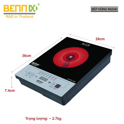 BẾP HỒNG NGOẠI BENNIX BN 288HN THÁI LAN