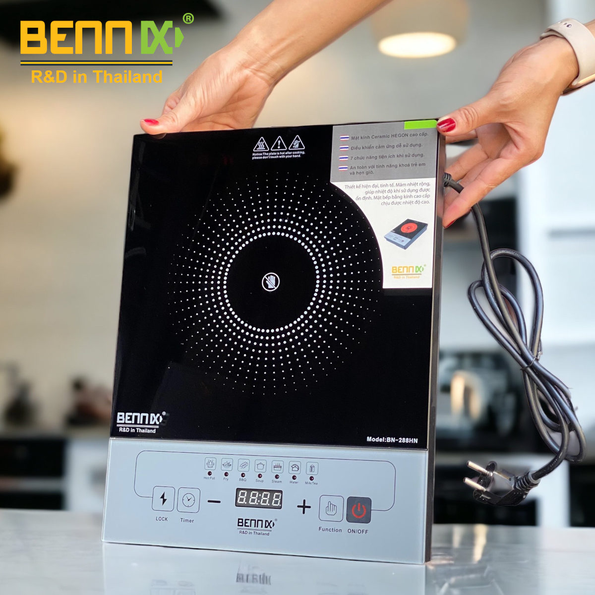 BẾP HỒNG NGOẠI BENNIX BN 288HN THÁI LAN