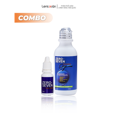 ZERO SEVEN Combo Ngâm 160ml và Nhỏ mắt